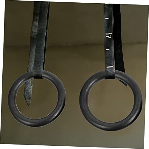 YARNOW 2pcs Sturdy Gymnastics Ring Workout Equipment for Women Portable Tension Ring Exercise Home Fitness Gear
