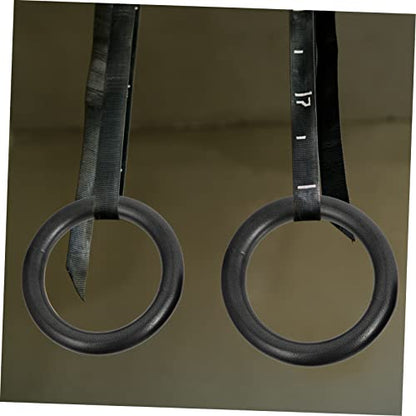 YARNOW 2pcs Sturdy Gymnastics Ring Workout Equipment for Women Portable Tension Ring Exercise Home Fitness Gear
