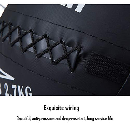 AGYH Soft, Leather Squash Fitness Ball for Easy Grip, Can Strengthen Core Muscles, Aerobic Exercise, Resistance Training，8 Weights Optional (Size : 24LB)