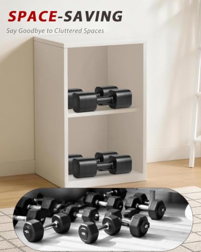 Ragebby Adjustable Dumbbell Set of 2, Weights for Men and Women at Home - color: BLACK, style: 20LB(10LB Pair)