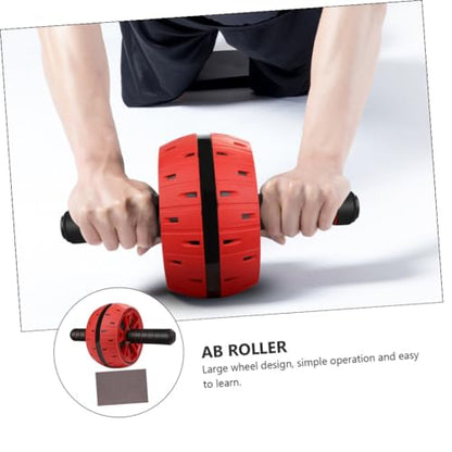 DECHOUS Ab Roller Wheel with Wide Stability Fitness Roller for Multi-angle Abdominal Core Strength Training Suitable for Men and Women Beginners and Experts with Knee Mat Included