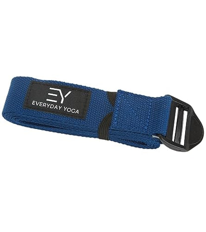 Everyday Yoga Super Strong Strap, Quiet Cinch Buckle, Stretching & Physical Therapy Fitness, Improve Flexibility