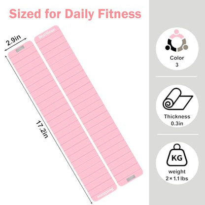 Wrist Weights & Ankle Weights – 2 Pack (1.1 lbs Each), Adjustable Arm, Leg & Hand Weights Set for Women, Magnetic Fitness Weights for Gym, Pilates, Walking, Yoga & Home Workout
