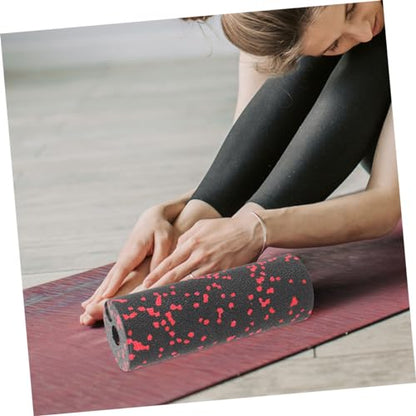 POPETPOP 2Pcs Compact Foam Roller Set Hollow Portable Muscle Massage Roller for Back Pain Relief Lightweight Exercise Tool for Travel and Fitness