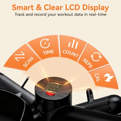 Steppers for Exercise at Home, Mini Stepper with Resistance Bands for Full Body Workout, Portable Stair Stepper for Home, Smooth and Quiet, Stepper Machine with LCD Monitor - size: Twist Stepper