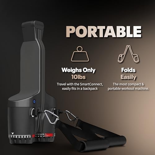 MAXPRO Fitness: Cable Home Gym | Smart Connect - color: Matte Black