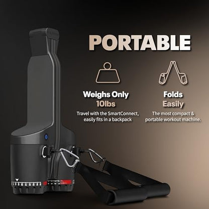 MAXPRO Fitness: Cable Home Gym | Smart Connect - color: Matte Black