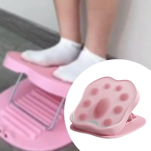 predolo Foldable Calf Stretcher for Leg Stretching and Balance Training Equipment - color: Pink