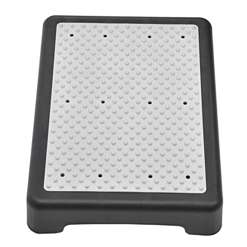 Step Stool for Elderly, Anti Slip Half Riser Bench with Rubber Top, Heavy Duty Mobility Step Stool for Indoor, Outdoor Stackable, Portable