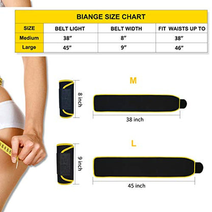 Waist Trainer for Women Men Sweat Belt Waist Trimmer Belly Band Stomach Wraps