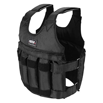 Weighted Vest for Walking, 20lb, 30lb, 40lb, 50lb, 100lb Adjustable Weighted Vest,workout Equipment Weight Vest for Running Weight Loss Exercise Jogging Fitness Strength Training