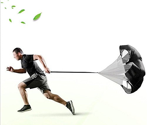 Parachute Running Parachute Running Exercise Dash Parachute Resistance Parachute Speed: The Power Up Speed Chute Resistance Training for Games, Practice, Sports, Gym, Equipment