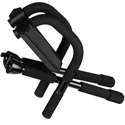 FLEXR Foldable, Travel-Friendly Pull Up Bar Fits in Doors and Doorways, No Screws | Portable, Easy to Store
