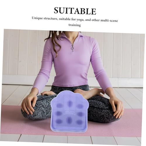 Alipis Adjustable Anti-slip Incline Yoga Stretch Board for Calf Stretching and Ankle Exercise Portable Lightweight Fitness Platform for Heel Leg and Foot Stability Training for