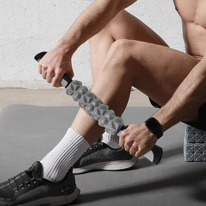 KITWILD Muscle Roller Stick, Massage Roller Stick for Athletes, Body Massage Stick for Muscles Deep Tissue, Muscle Relaxation Roller for Physical Therapy, Myofascial Release, and Yoga Therapy