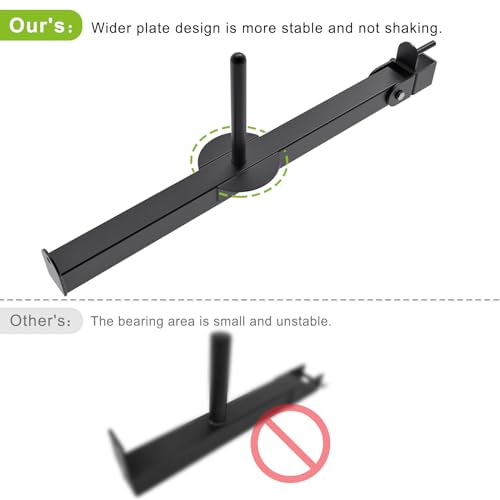 Kipika Power Rack Attachment for 5/8" & 1" Holes - Heavy Duty Home Gym Equipment for 2x2 or 3x3 Squat Rack, Adjustable and Easy to Install - color: 2 x 2 Racks with 1'' Hole
