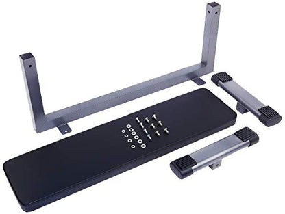BalanceFrom Fitvids Steel Frame Fully Foldable Flat Incline Weight Training Exercise Bench, 600-Pound Capacity