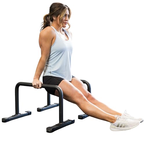 REP Fitness Parallette Bars | Push Up Handles for Floor | Calisthenics Equipment | Strength Training Tool | Gymnastics Workout Stand | Home Gym Gear | Heavy Duty Dip Station | Portable Exercise Bar