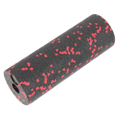MAGICLULU Compact Exercise Foam Roller Small Hollow Muscle Release Massager Red Portable Fitness Massage Column for Back and Body Therapy