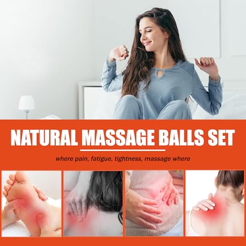 Magnet Balls - Hand & Foot Massage Ball, Spiky Massage Orb, 3.2cm Gold