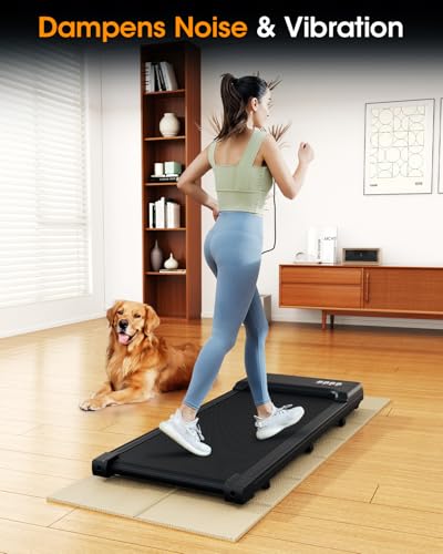 THAILE Treadmill Mat, 68" x 24" x 6mm, Beige Floor Protector - size: 68"L x 24"W x 0.2"Th