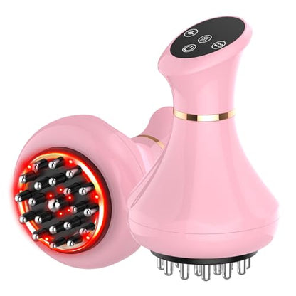 Lymphatic Drainage Massager, Anti Cellulite Massage Tool For Thigh & Belly Stretch Marks & Cellulite Reduction, Handheld Massage tools for Sciatica Nerve, Legs, Arms, Hip, Muscle, Low Back Pain Relief