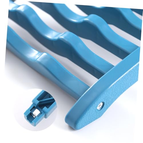 Didiseaon Back Massager Spine for Lumbar Support Sky-Blue Relax for Spine Pain Relief Durable Material for Back Straightening and Stretching