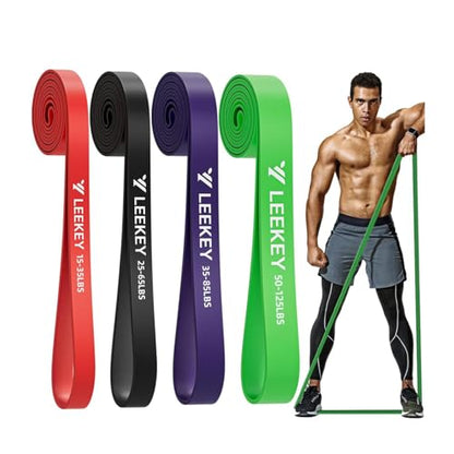 Pull Up Assistance Bands,Muit Levels Resistance Bands for Senior/Adults,Exercise Bands with Door Anchor, Strength Bands for Fitness Training, Physical Therapy,Home Gym Workouts