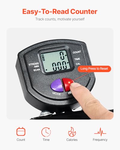VEVOR AB Workout Machine, Ab Workout Equipment at Home Gym, Core & Abdominal Trainers for Women, 440 lbs Weight Capacity Strength Training Ab Cruncher, Foldable Adjustable Fitness Exerciser