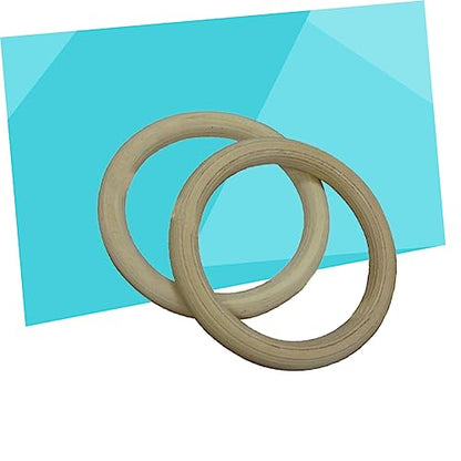 Solid Gymnastic Rings for Home Workout Ring Full Body Strength and Training