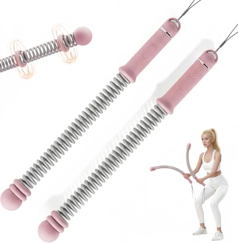 Cordless Battle Ropes with Adjustable Resistance Springs - Compact Weighted Ropeless Battle Rope for Home Gym Exercise & Ultimate Cardio Fitness!Fitness Made Easy!