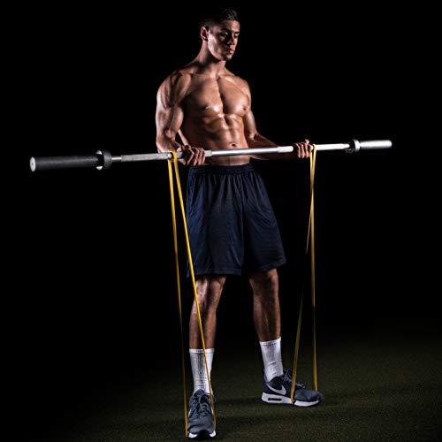 ProsourceFit Xfit Power Resistance Bands, Heavy Duty 41” Long for Cross-Training, Assisted Pull-Ups, Powerlifting, Mobility, Full Body Workouts and Stretching - size: 10 to 35lbs