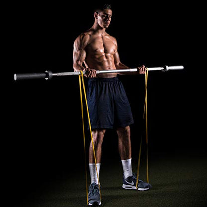 ProsourceFit Xfit Power Resistance Bands, Heavy Duty 41” Long for Cross-Training, Assisted Pull-Ups, Powerlifting, Mobility, Full Body Workouts and Stretching - size: 10 to 35lbs
