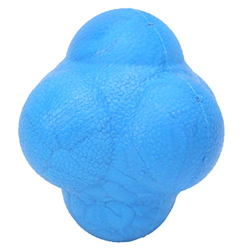 HERCHR Sports Reaction Balls, Reflex Ball 6PCS Hex Bounce Reaction Ball TPR Coordination Reflex Exercise Sports Fitness Training Ball for Hand Eye Coordination, Agility, Reflex Training