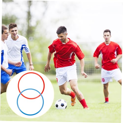 LIOOBO 6pcs Agility Rings Speed Agility Training Rings for Trainers Athletics Football Soccer Sports Workout 40cm