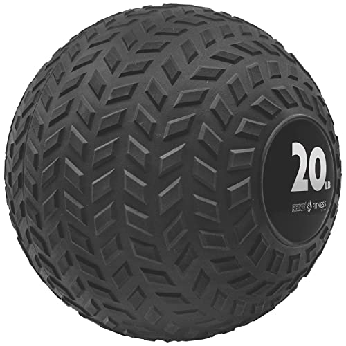 Champion Sports Rhino Fitness Slam Ball – Sand-Filled, Bounce-Resistant Ball for Strength & Conditioning, 6–50 lb - style: 20 Pound
