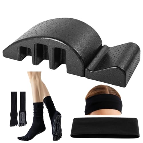 Spine Corrector Pilates, S Curve for Balance Pilates Spine Corrector Equipment Core Strengthening and Back Pain Relief
