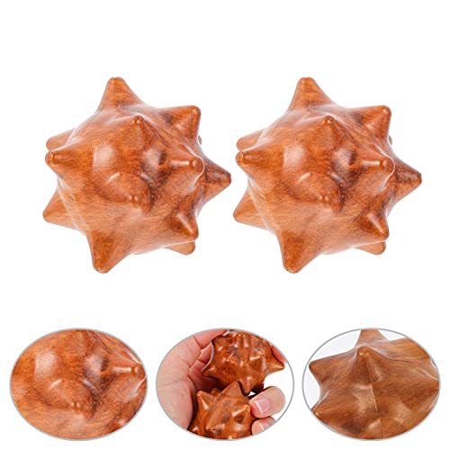 2pcs Hand Massage Balls for Finger Therapy Multifunctional Massage Supplies for Office and Home Use for Relaxation and Mobility Recovery