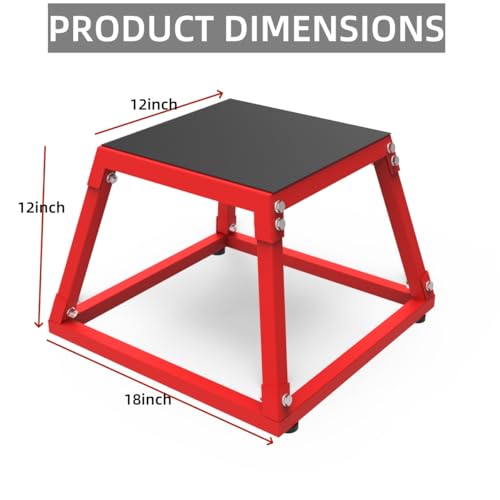 Plyometric Jump Box, Steel Plyo Platform and Jumping Box