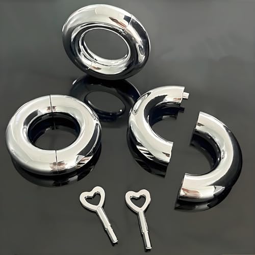 Indoor Fitness Hanging Pendant Metal Circle Ring Accessory-ushlF156 (3pcs-33mm)
