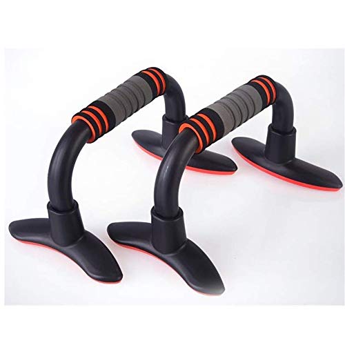 Push-up bracket-Perfect Muscle Push Up Pushup Bars Stands Handles Aid Equipment for Men and Women Pushups,Home Gym Fitness Exercise - color: Orange