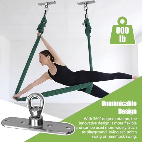 Swing Hanger Heavy Duty Punching Bag Hanger Ceiling Mount with Bearing 900 LB Capacity Heavy Bag Hanger Stainless Steel Swing Hardware for Indoor Hanging Chair Outdoor Swing Set - size: Size 5