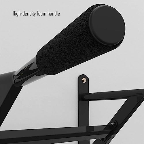 Wall Mounted Pull Up Bar, Heavy Duty Chin Up Bar Wall Mount, Strength Training Pull-UP Bars, Suitable for Home Gym Indoor Outdoor, Max Weight 660 LBS