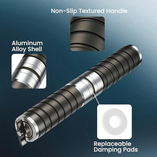 Adjustable Forearm Strengthener, Portable Wrist Roller | Adjustable torque up to 265 lbs with 360°rotation. Durable aluminum alloy body for wrist & forearm training.