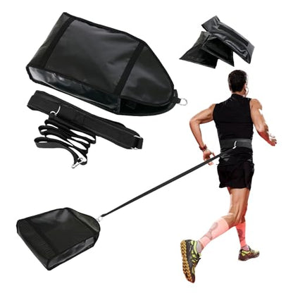 Weight Sled Trainer Adjustable, Upgrade Sandbag Sled Trainer Resistance Sled Trainer for Sprinter Speed Training Indoor Outdoor, Running Sled Trainer with 3 Weight Sandbags