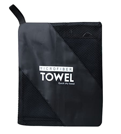 Unisex Sweat Absorbing Microfiber Handkerchiefs Quick Dry Sport Gym Towels 5 Pack - color: W02-xl 5pcs Black