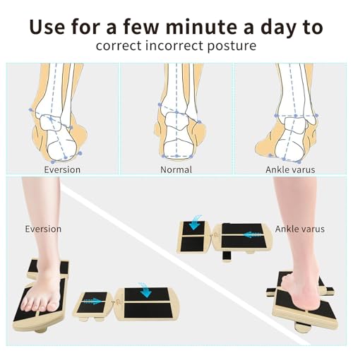 Ankle Foot Balance Board, Foot Stability Therapy Balance Trainer, Sprained Balance Board Plantar Fasciitis Relief