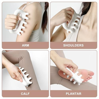 Fascia Massage Tool Trigger Point Massage Tools Anti Blaster for Cellulite Massage Tool Reaching Deep Myofascial Tissue Throughout The Body Release Muscle Knot Reduction Cellulite