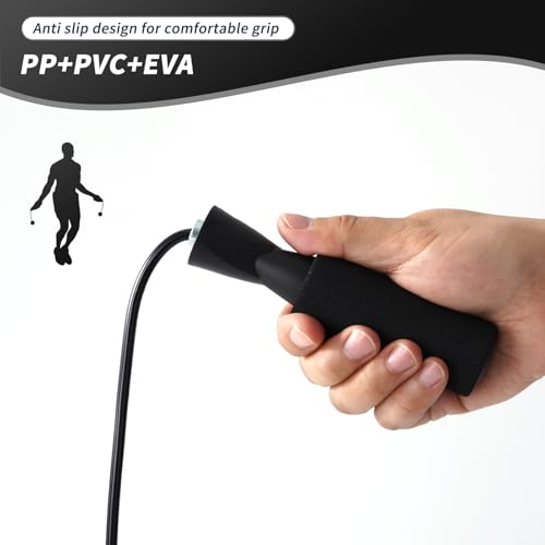 Cordless Jump Rope with Weight Ball, Fitness Training Jump Rope, Indoor Home Exercise, Suitable for Men Women.