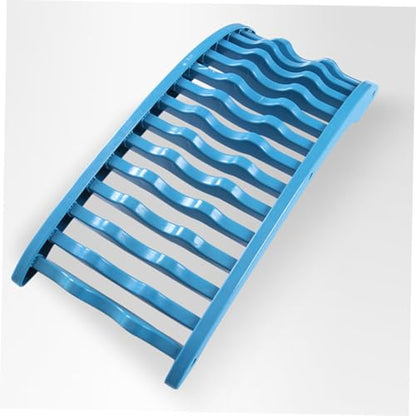 Didiseaon Back Massager Spine for Lumbar Support Sky-Blue Relax for Spine Pain Relief Durable Material for Back Straightening and Stretching